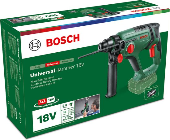 Bosch 18v universele hamer dezrzrpv81rb mzvakp