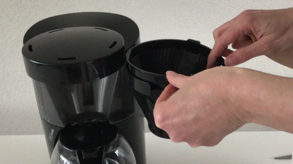 Taylor swoden koffiezetapparaat filterkoffie 12 koppen met glazen kan zwart/rvs darcy 30quk 1